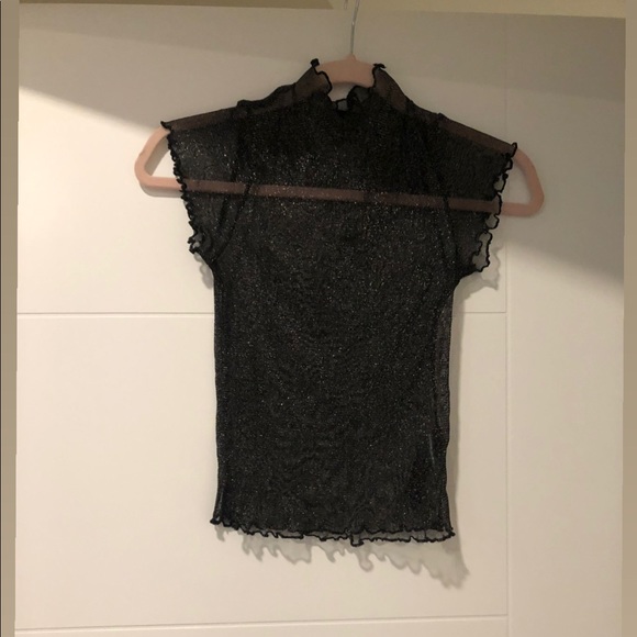 Sheer crop shirt - Picture 1 of 1